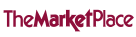 A theme logo of The MarketPlace