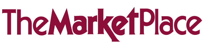 A theme logo of The MarketPlace